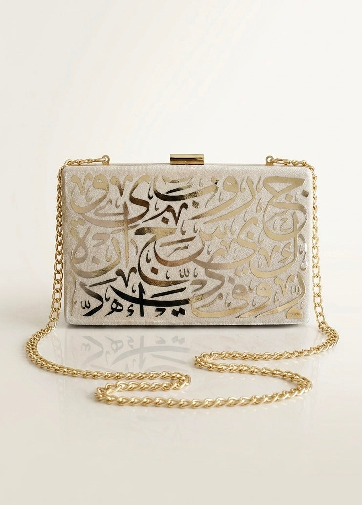 Velvet Diwani Clutch