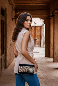 Timeless Tatreez Clutch
