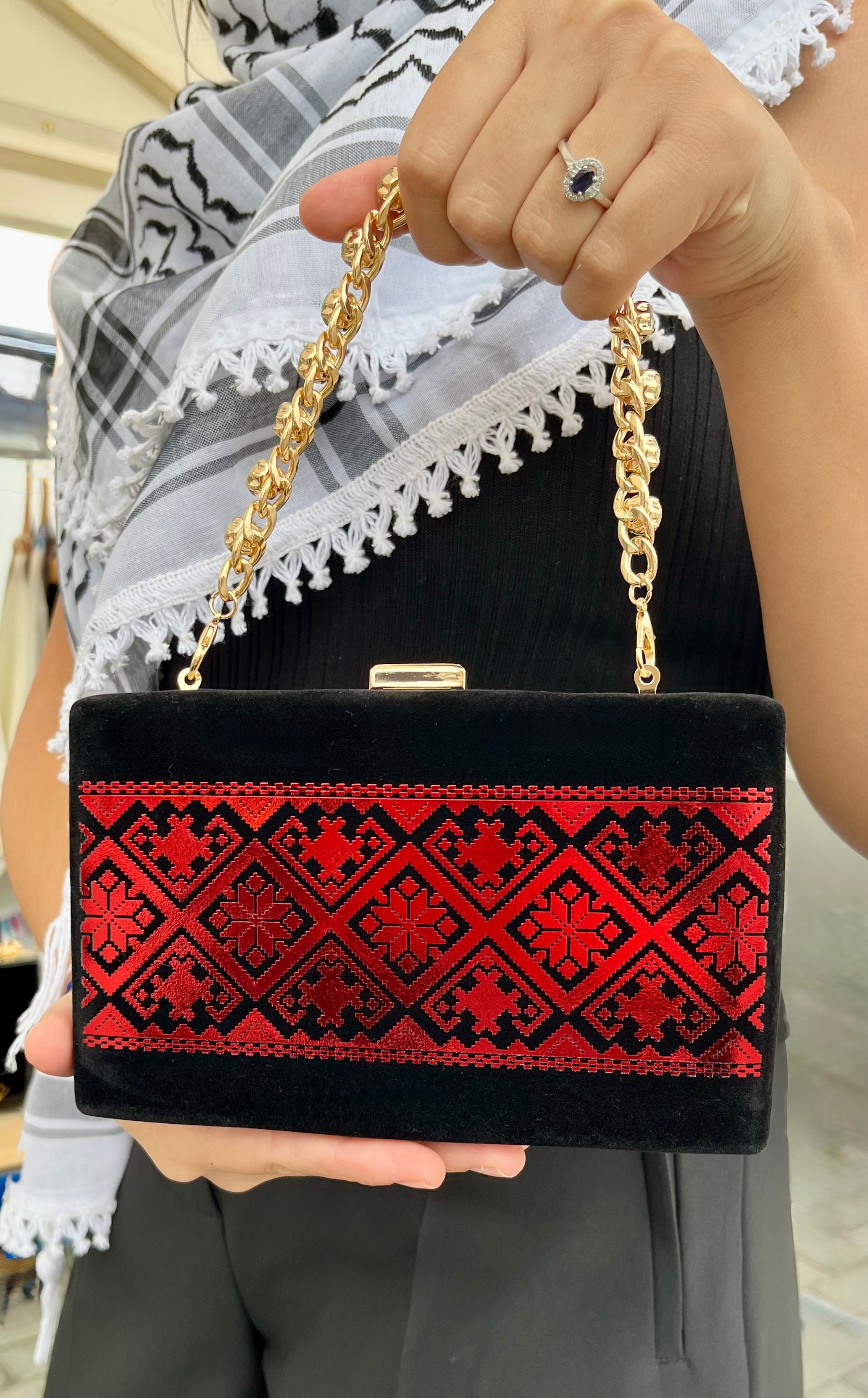 Timeless Red Tatreez