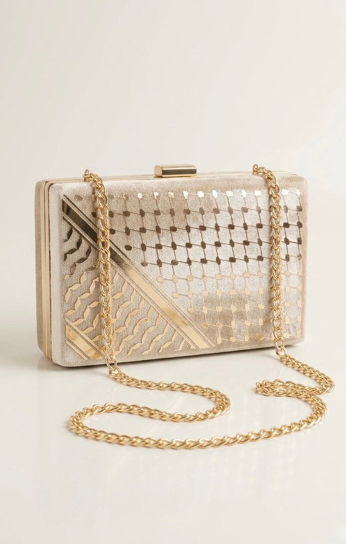 Royal Velvet Clutch