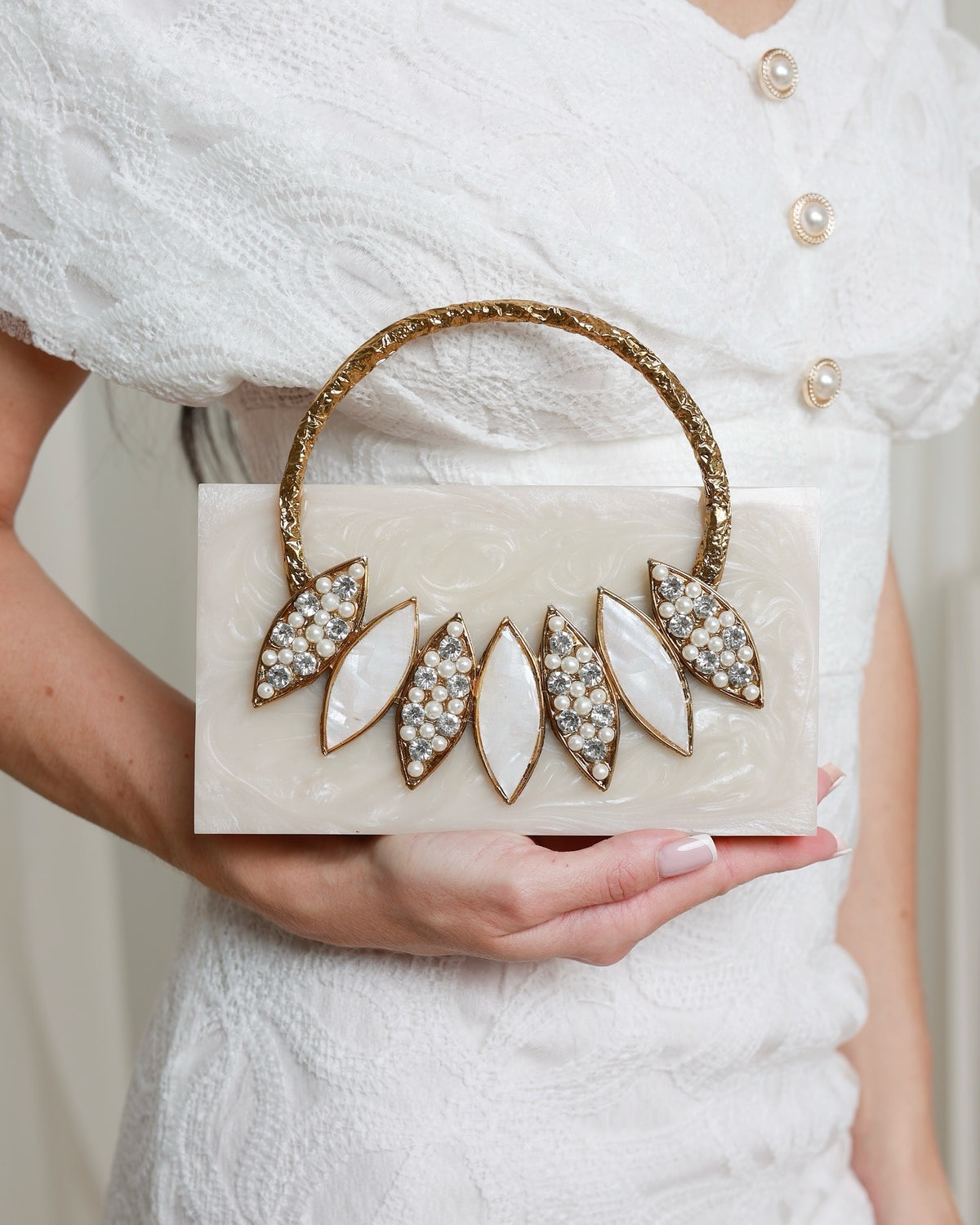 Bridal Charm Clutch
