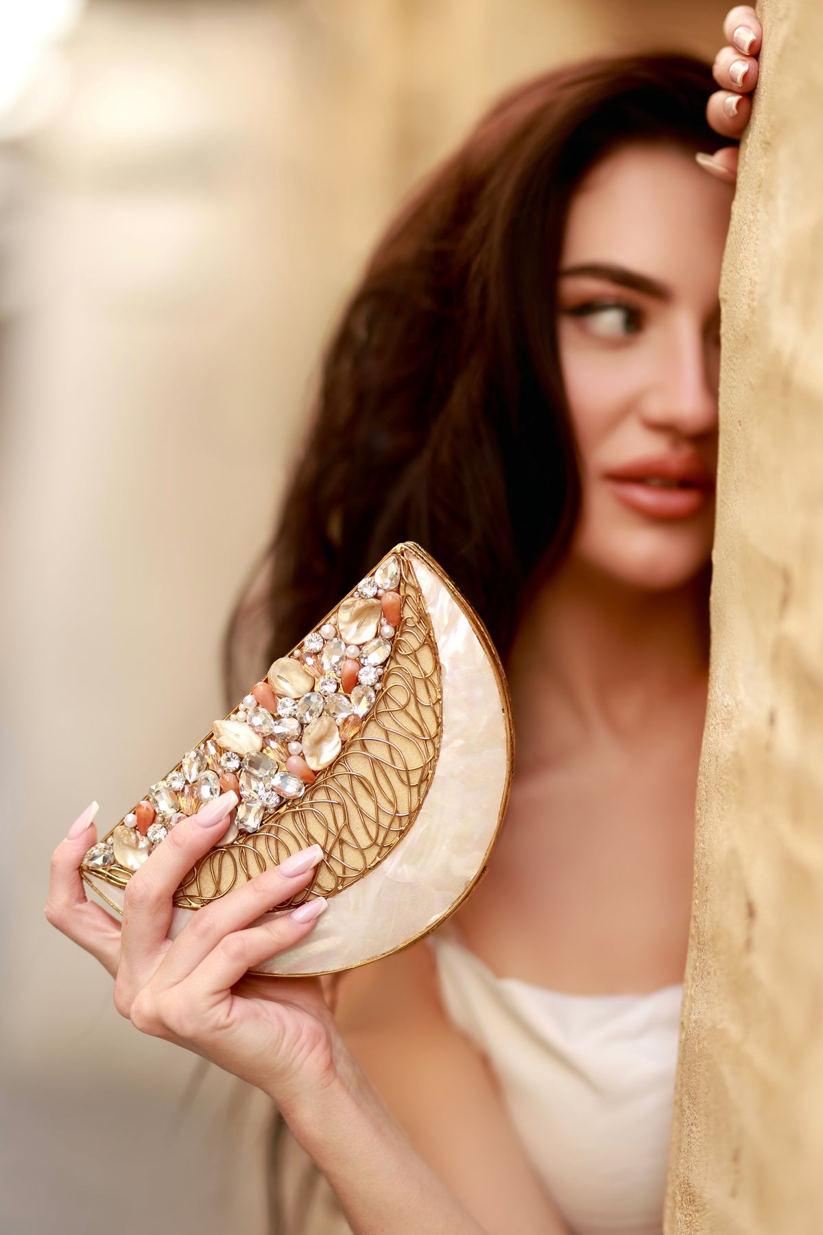 Midnight Moon Clutch