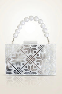 Zahra Motif Silver Tatreez