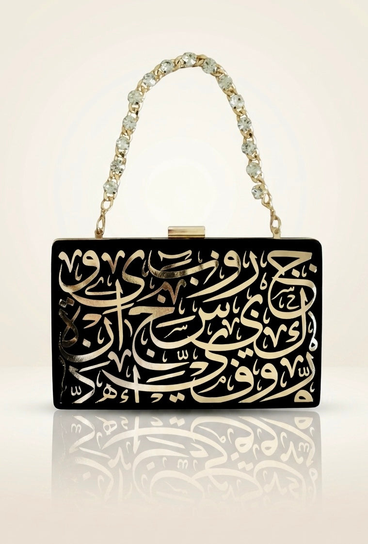 Velvet Diwani Clutch