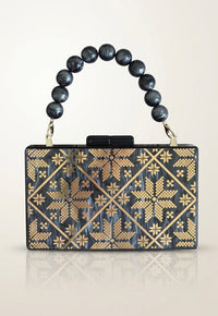 Zahra Motif Tatreez Clutch