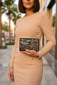 Velvet Diwani Clutch