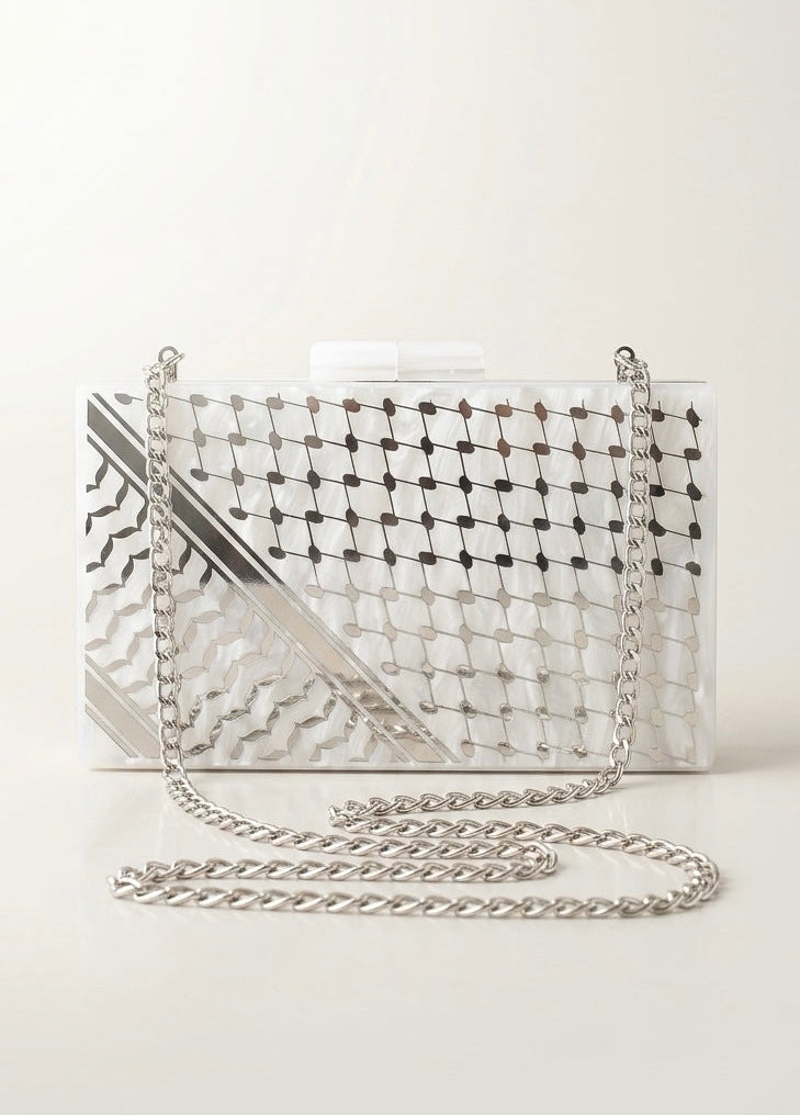 Royal Silver Keffiyeh