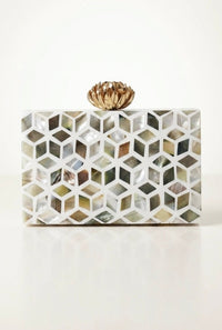 Celeste Mosaic Clutch