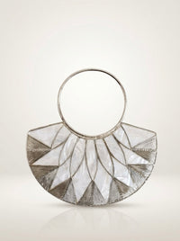 Silver Gem Clutch