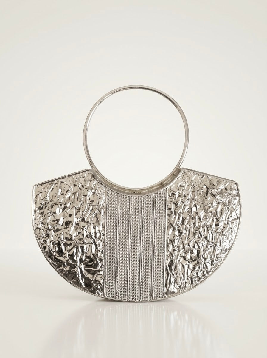 Silver Gem Clutch