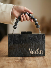 Acrylic Silver Name - Design by Juman