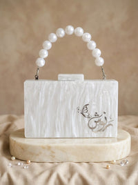Acrylic Silver Name - Design by Juman