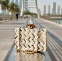 Golden Lotus Clutch - Design by Juman