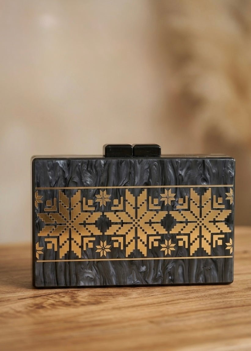 Golden Petal Clutch - Design by Juman