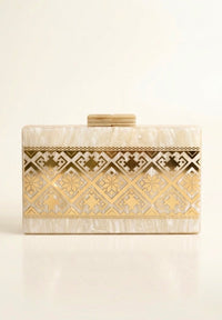 Luminous Tatreez Clutch - Design by Juman