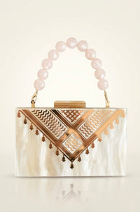 Signature Keffiyeh Clutch - Design by Juman