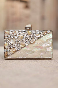 Silver Diamond Clutch - Design by Juman