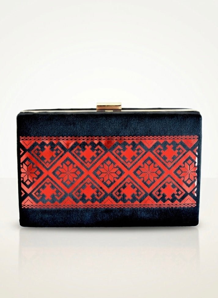 Timeless Red Tatreez - Design by Juman