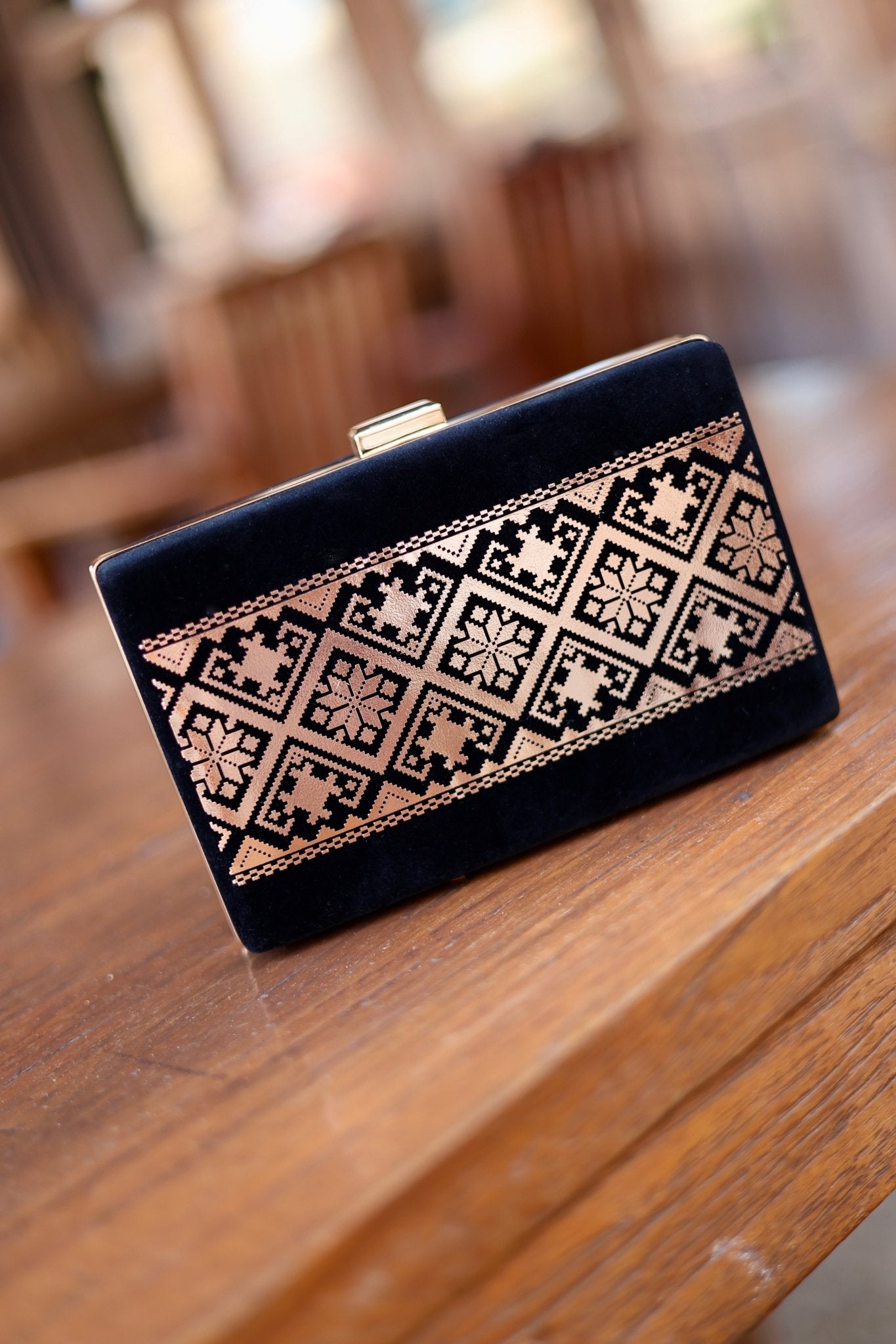 Timeless Tatreez Clutch - Design by Juman