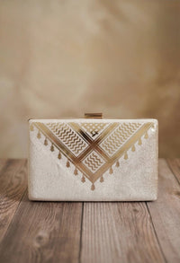 Velvet Keffiyeh Clutch - Design by Juman